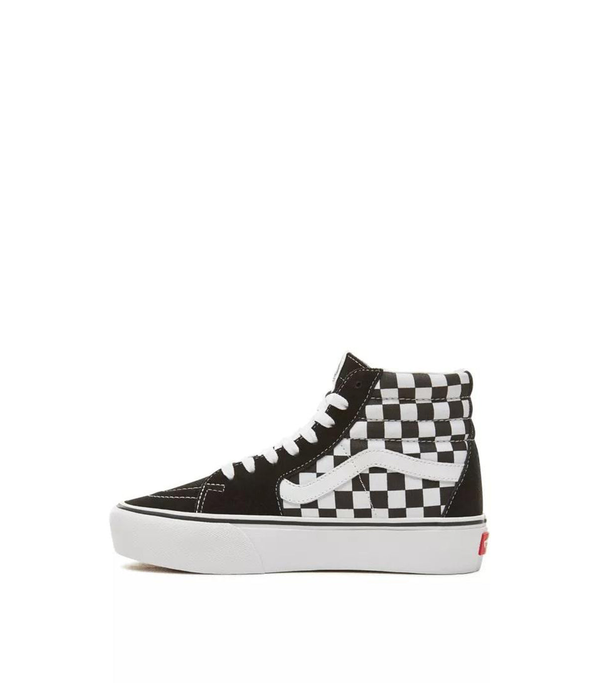 Sk8-Hi Platform 2 - Checkerboard/True White — 2
