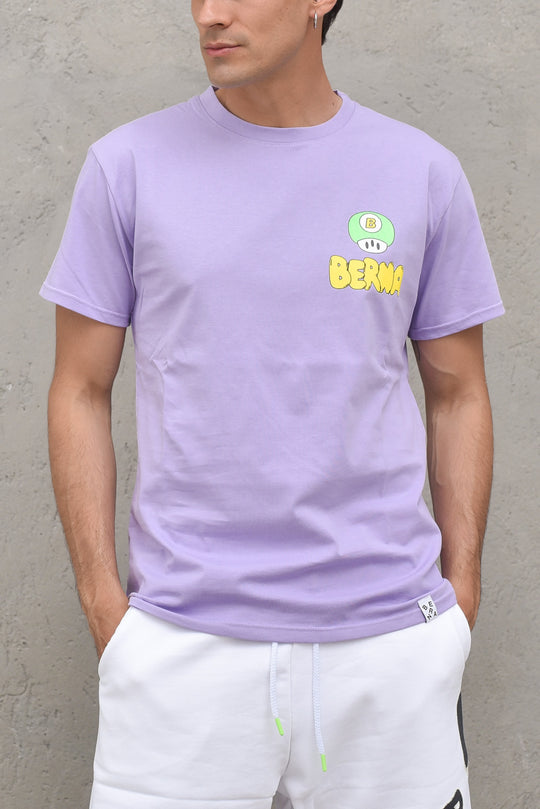 T-shirt Stampa - Lilla