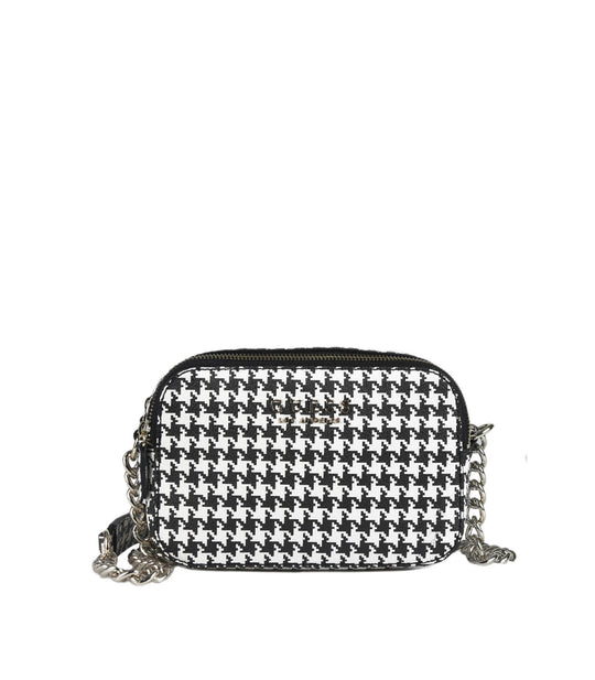 Robyn Crossbody Camera - Houndstooth