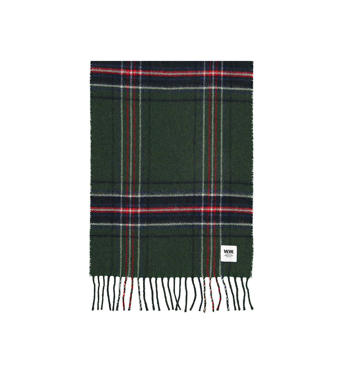 Karlo Scarf - Green Check — 2
