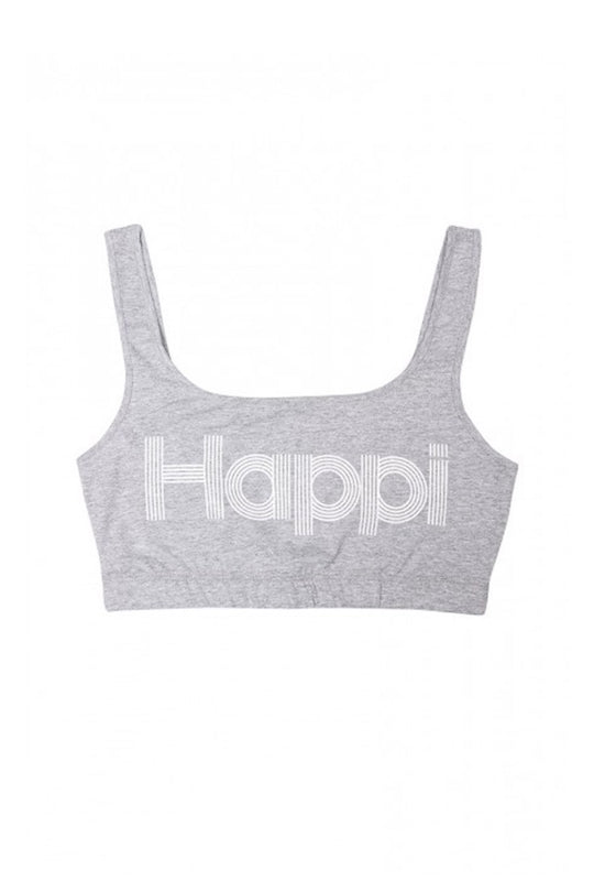 TOP DONNA TIA LAMINATO - GREY MELANGE