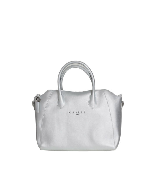 Bauletto Con Logo - Argento