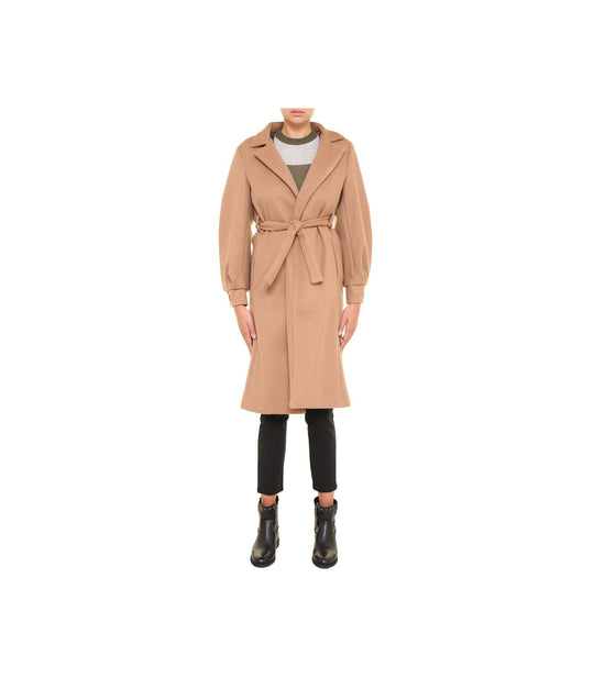 Cappotto Maniche Ampie - Cammello