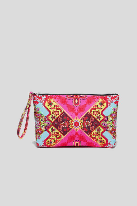 Printed Mini Pochette 100% Pl