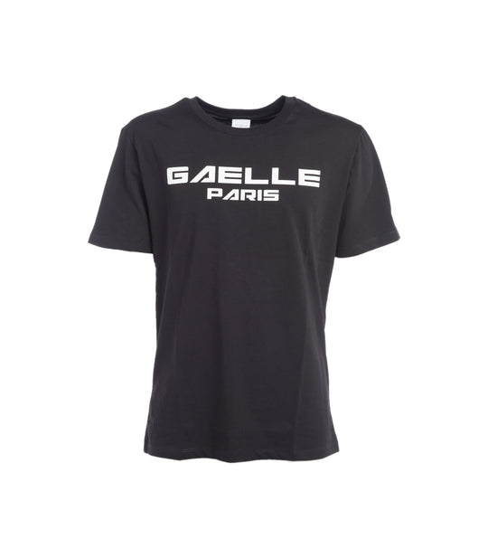 T-Shirt G/C M/M + Stampa - Nero