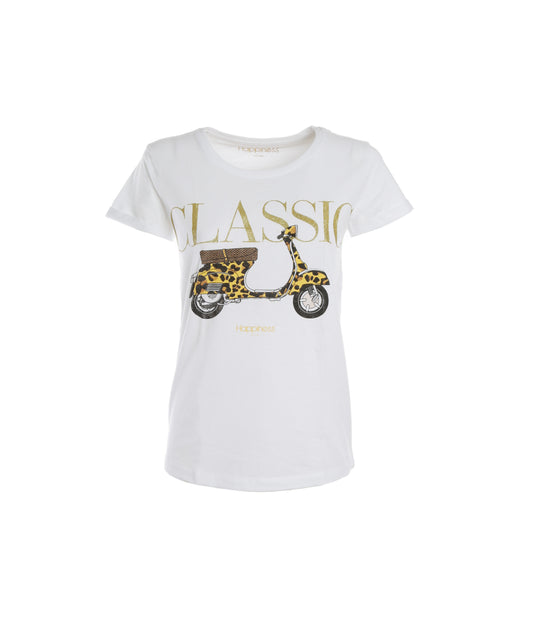 Splendida Tee - Strass 3062 - White