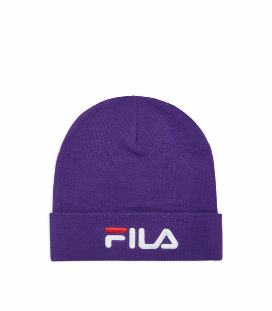 Unisex Slouchy Beanie Leniar Logo - Tillandsia Purple