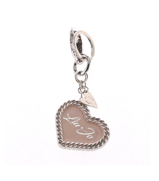 Portachiavi Cuore - Cameo Rose
