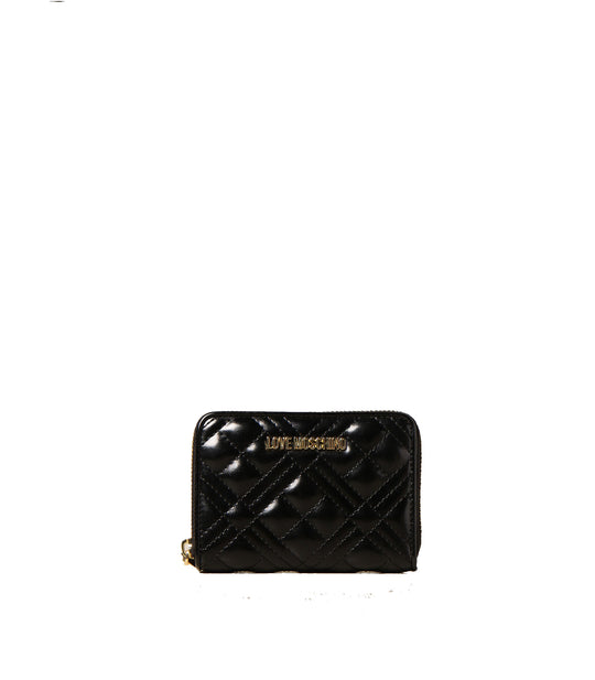 Portafogli Quilted Nappa Pu - Nero