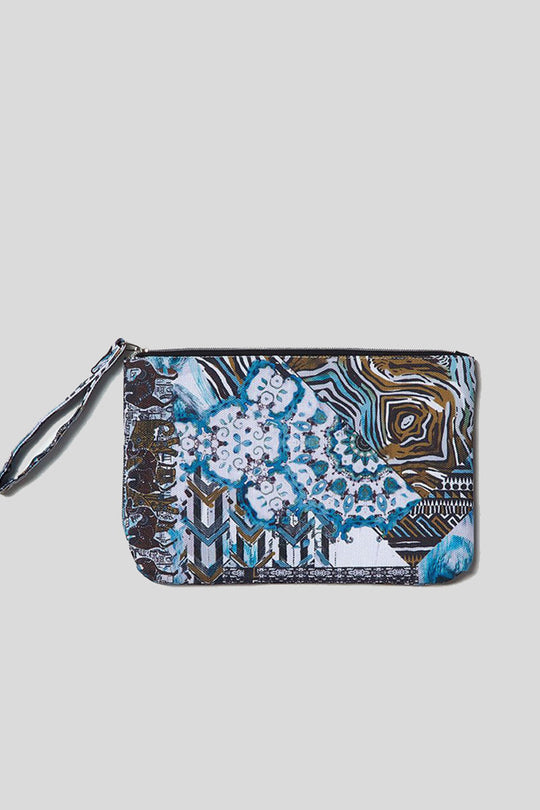 Printed Mini Pochette 100% Pl   25 x 17 cm
