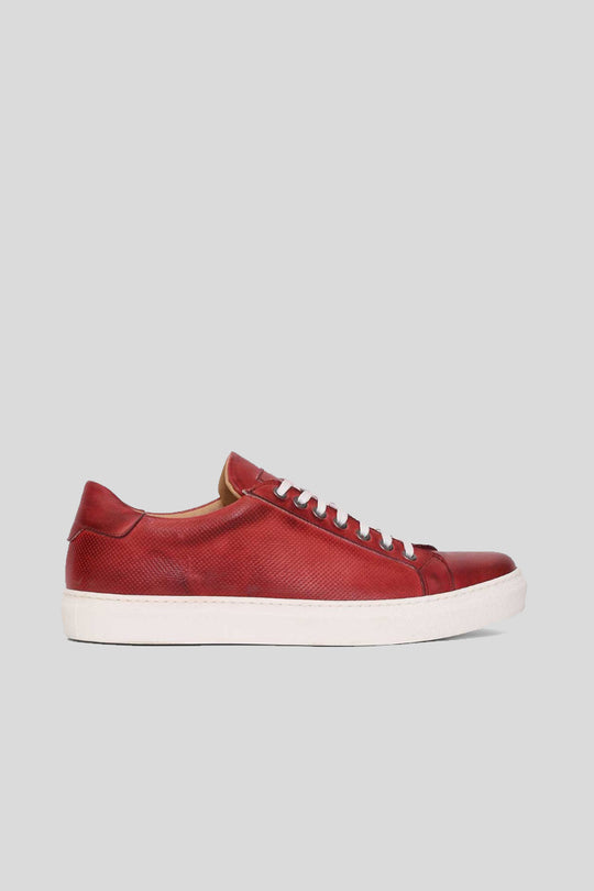 Sneakers Microf Crust - Carmine