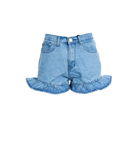 Ladies Shorts - Light Stonewash