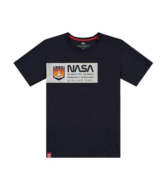 Mars Reflective T - Rep Blue