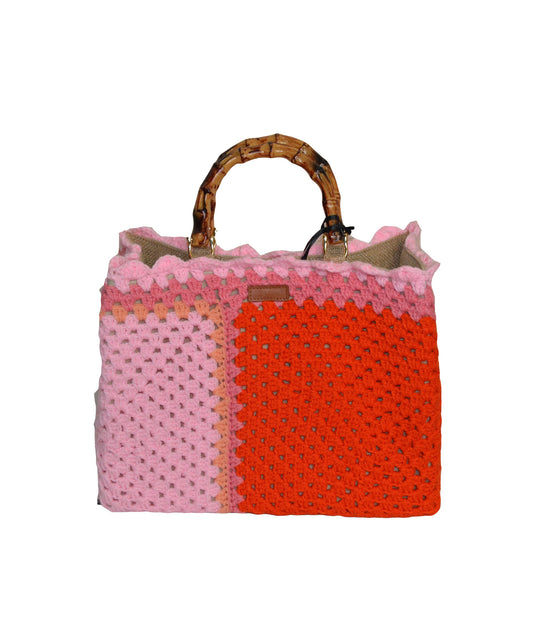 Tote Bag Crochet - Multicolor