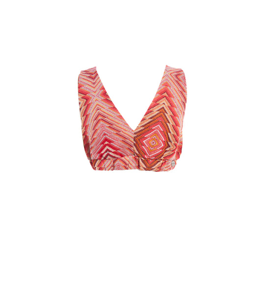 Top Fantasia Geometria - Colore Unico