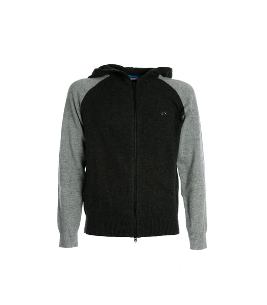 Hood Color Block - Grigio Scuro