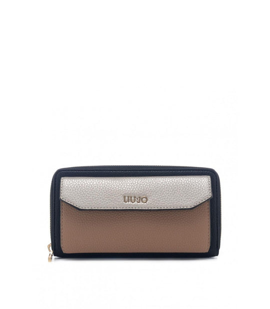 Xl Zip Around With P - Nero Gold Nuez