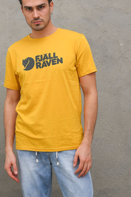Fjallraven Logo T-shirt - Ochre
