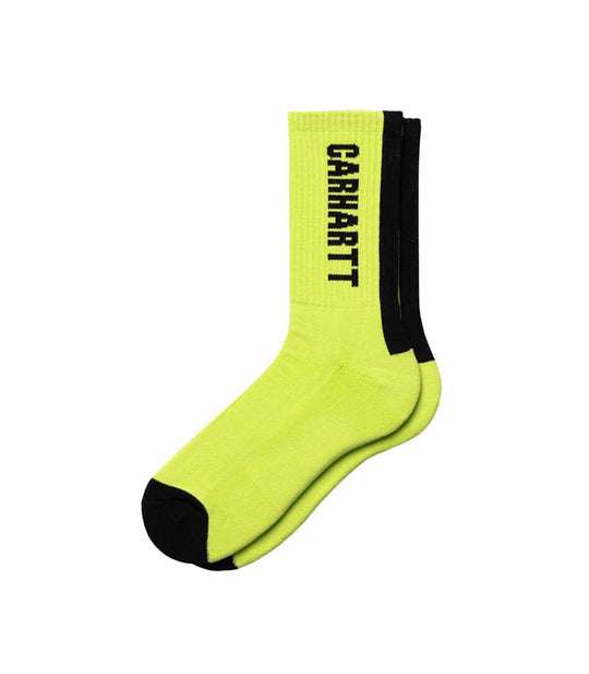 Turner Socks - Lime/Black