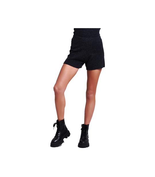 Shorts Con Fondi in Costa - Nero