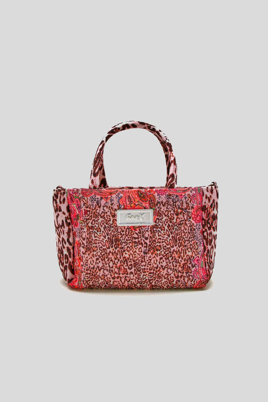 Printed Handbag 100% Pl          Dimensione 21x14x9 cm