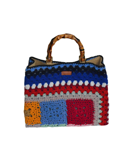 Tote Bag Crochet - Multicolor
