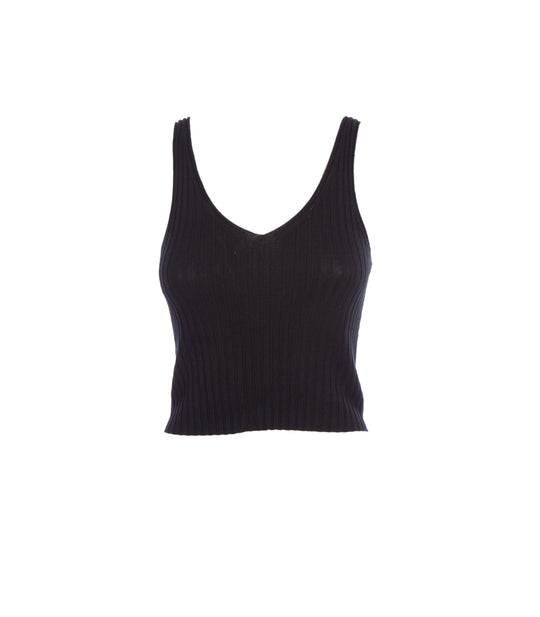 Top Motivo Coste - Nero