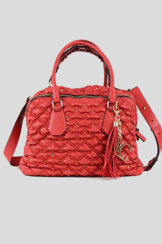 Tinette Big Handle Bag Synthetic - Red
