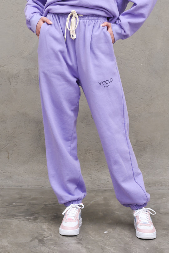 Pantalone Tuta - Lilla