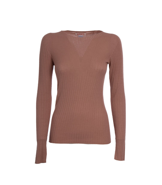 Girocollo Motivo Coste - Rose