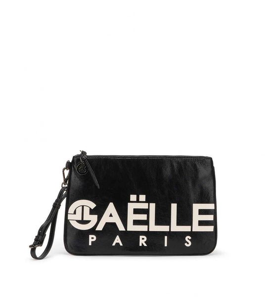 Pochette Con Logo - Nero