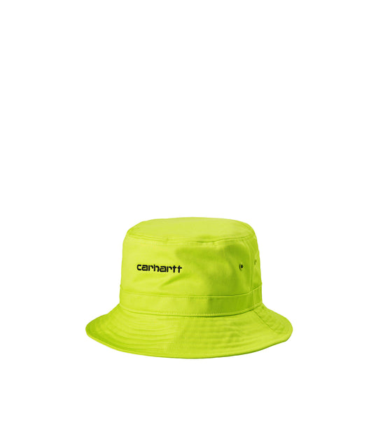 Script Bucket Hat - Lime/Black