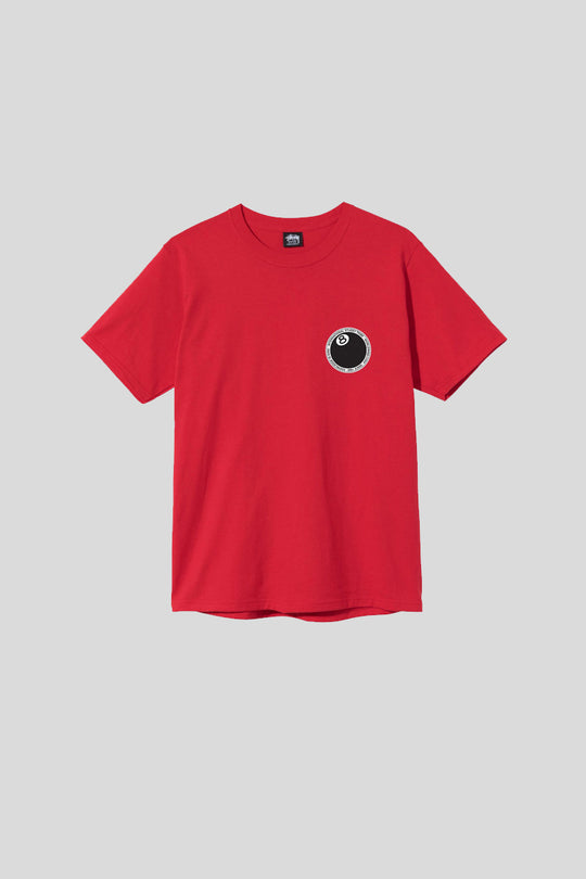 8 Ball Dot Tee - Red