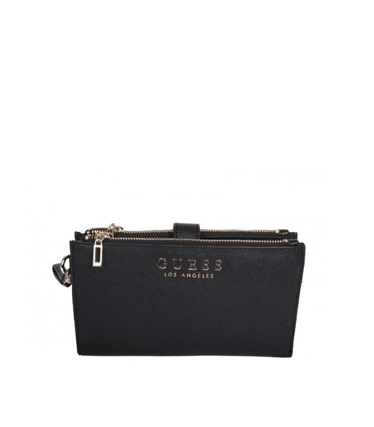 Robyn Slg Double Zip Organizer - Black