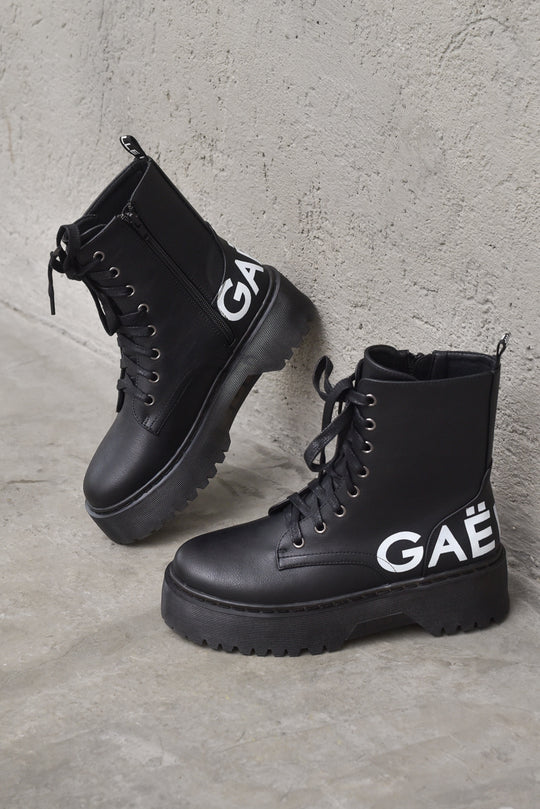 Stivaletto Combat - Nero