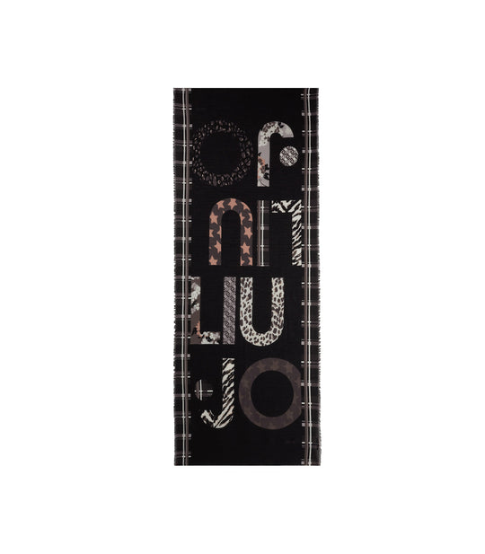Stola 70x180 Liu Jo - Nero