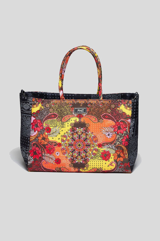 Printed Handbag 100% Pl