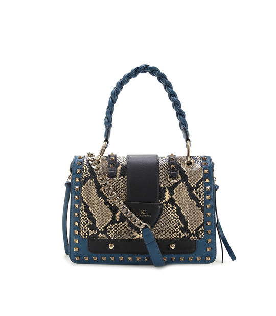 Michelle Pyton Bag Ecopelle - Navy Combi