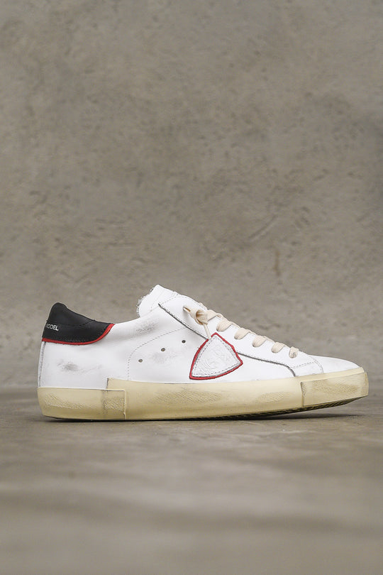 Prsx Low Man Veau - Blanc Rouge