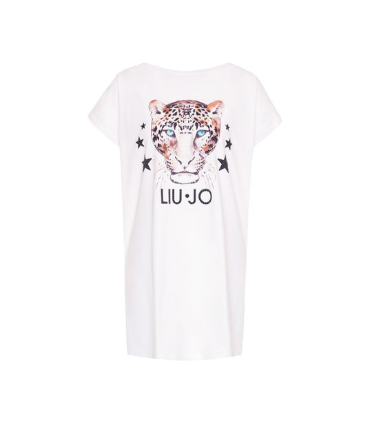 T-Shirt M/C - Bianco Ottico/Tiger