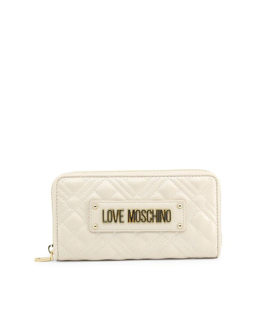 Portafogli Quilted Nappa Pu - Avorio