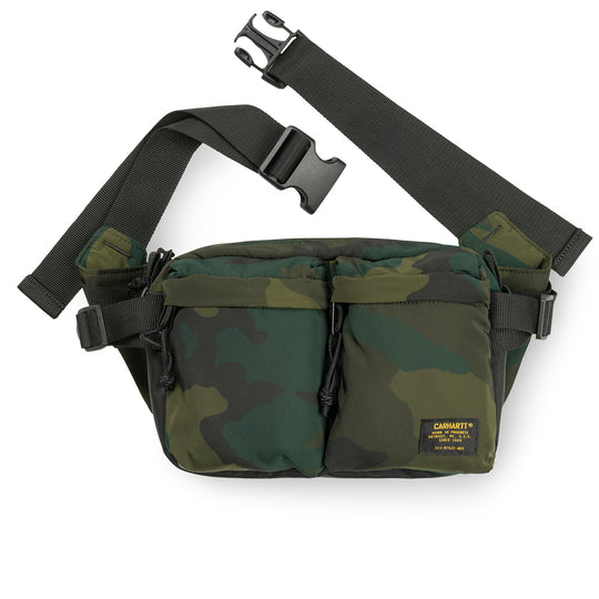 MILITARY HIP BAG - CAMO LAUREL BLACK