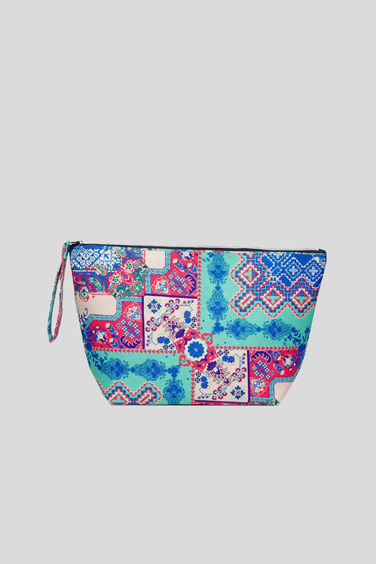 Printed Maxi Pochette 100% Pl