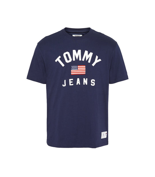Tjm Usa Flag Tee - Black Iris