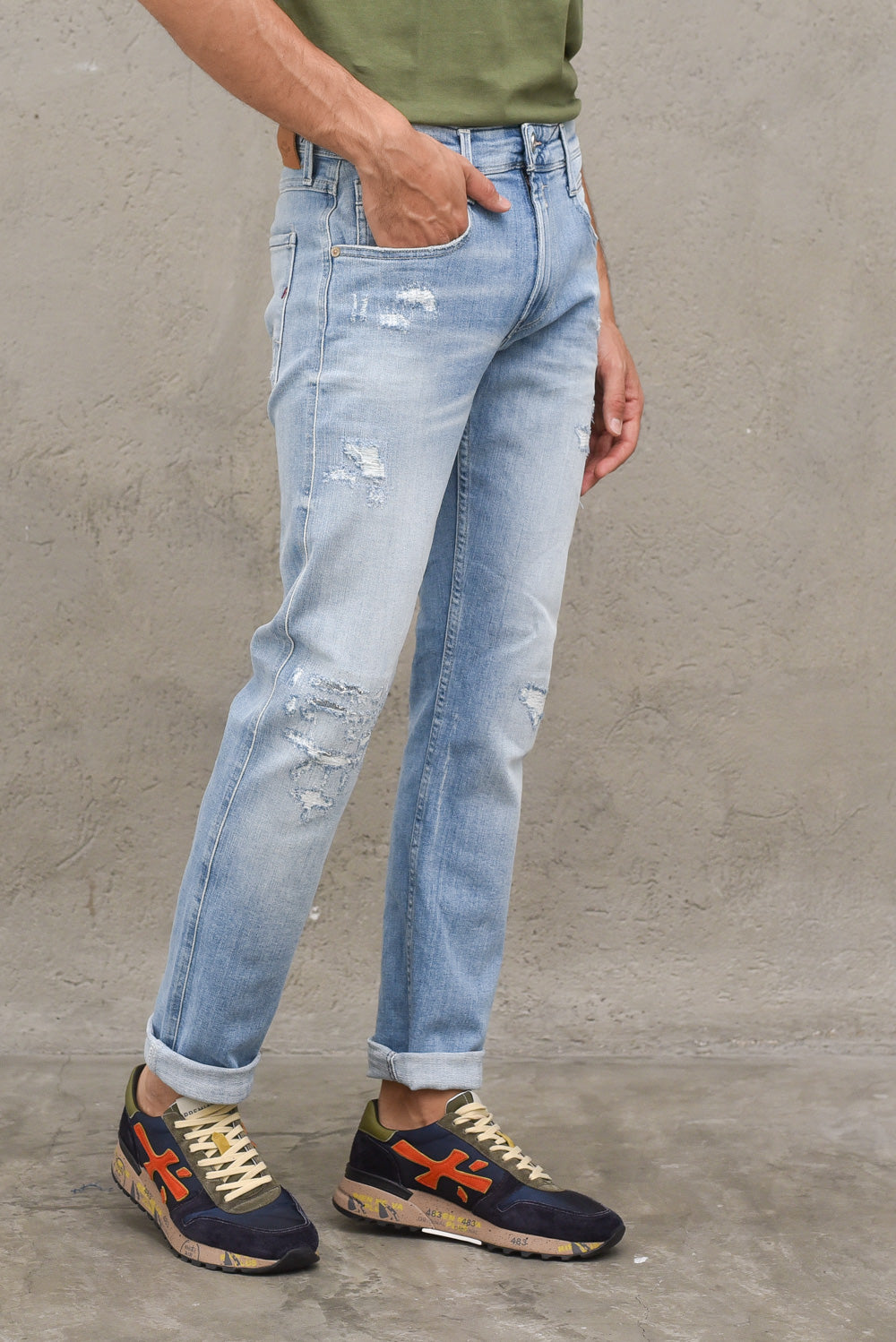 Anbass Pants - Deep Blue — 3