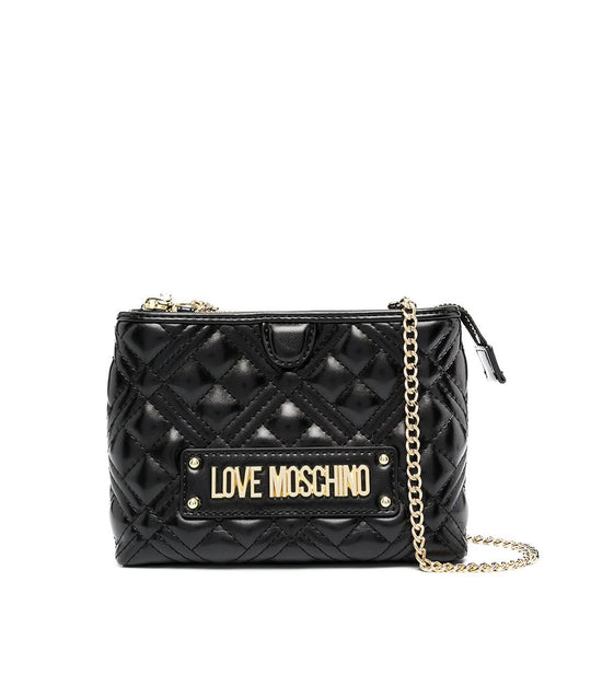 Borsa Quilted Nappa Pu - Nero