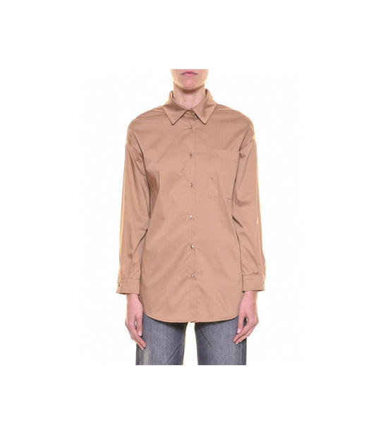 Camicia Over - Cognac