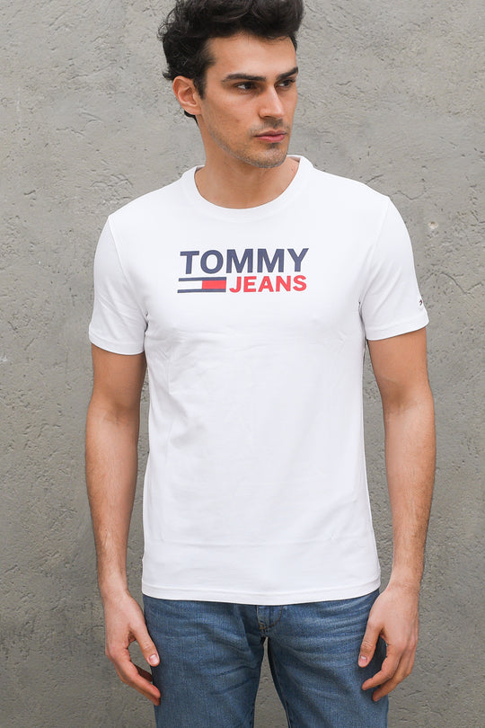 Tjm Skinny Corp Tee - White