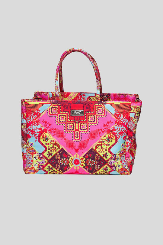 Printed Handbag 100% Pl