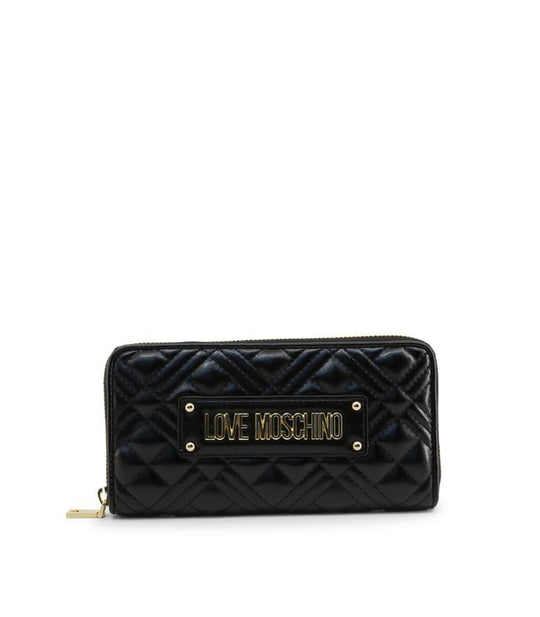 Portafogli Quilted Nappa Pu - Nero